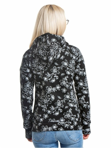 Meatfly Meatfly Damen technisches Sweatshirt Alisha Blossom Black | Schwarz | Größe