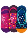 Meatfly Meatfly Socken Low Socks Geschenkpack Navy / Fuchsia | Lila | Größe