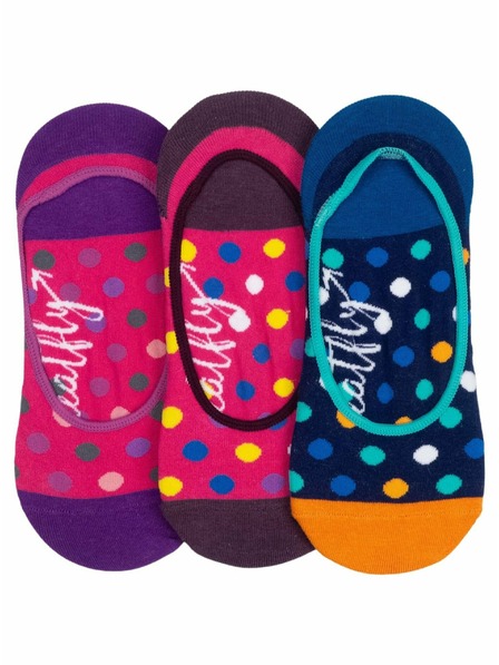 Meatfly Meatfly Socken Low Socks Geschenkpack Navy / Fuchsia | Lila | Größe