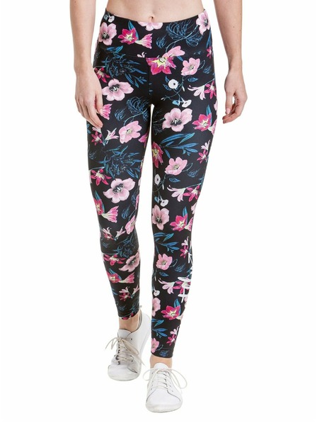 Meatfly Meatfly Damen Leggings Arabel Hibiscus | Blumen | Größe