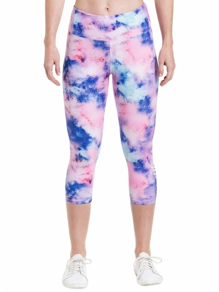 Meatfly Meatfly Damen Leggings Edna Peach Aquarel | Rosa | Größe