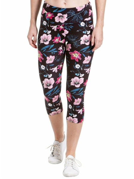 Meatfly Meatfly Damen Leggings Edna Hibiscus | Blumen | Größe