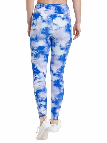 Meatfly Meatfly Damen Leggings Arabel Blue Aquarel | Blau | Größe