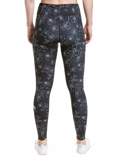 Meatfly Meatfly Damen Leggings Arabel Grey Blossom | Grau | Größe