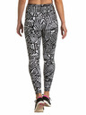 Meatfly Meatfly Damen Leggings Arabel Dancing White | Schwarz | Größe