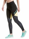 Meatfly Meatfly Damen Leggings Arabel Color Dots/Yellow | Punkte | Größe