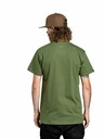 Meatfly Meatfly Herren-T-Shirt Joe Olive | Grün | Größe S | 100% Baumwolle