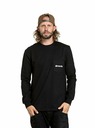 Meatfly Meatfly Herren-Langarmshirt Harvey Black | Schwarz | Größe