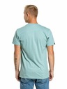 Meatfly Meatfly Herren T-Shirt Dais Dusty Mint | Blau | Größe
