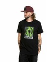 Meatfly Meatfly Herren T-Shirt Stencil Black | Schwarz | Größe