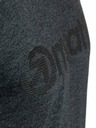 Meatfly Meatfly Herren T-Shirt Striped Logo Charcoal Heather | Grau | Größe