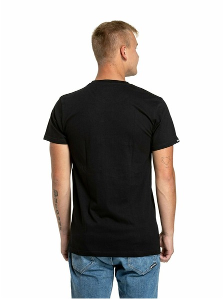 Meatfly Meatfly Herren T-Shirt Logex Red/Black | Rot | Größe S | 100% Baumwolle