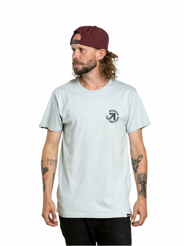 Meatfly Meatfly Herren T-Shirt Arrow Stone | Braun | Größe