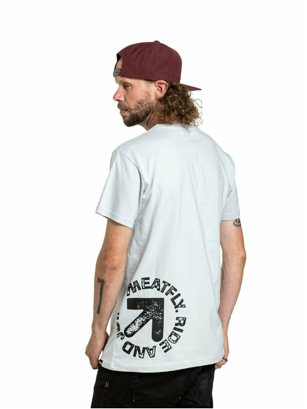 Meatfly Meatfly Herren T-Shirt Arrow Stone | Braun | Größe