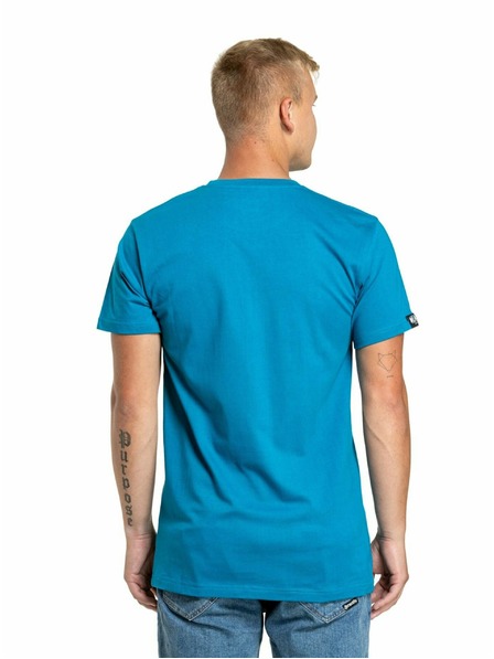 Meatfly Meatfly Herren T-Shirt Sign Funky Blue | Blau | Größe