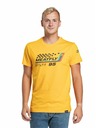 Meatfly Meatfly Herren T-Shirt Racing Spirit Deep Yellow | Gelb | Größe S | 100% Baumwolle