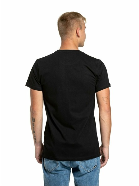 Meatfly Meatfly Herren T-Shirt Logex Grey/Black | Grau | Größe S | 100% Baumwolle