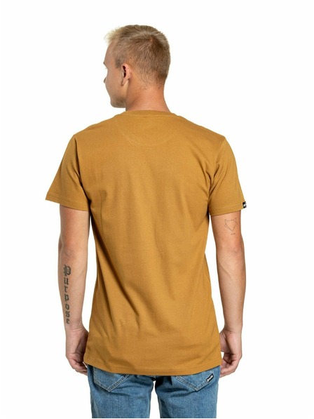 Meatfly Meatfly Herren T-Shirt Rele Gold Brown | Braun | Größe
