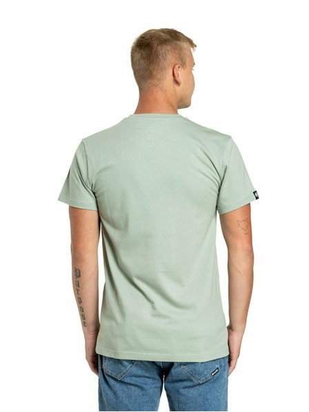 Meatfly Meatfly Herren T-Shirt Sign Mossy Green | Grün | Größe