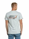 Meatfly Meatfly Herren T-Shirt Racing Spirit Stone | Braun | Größe S | 100% Baumwolle