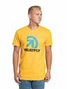 Meatfly Meatfly Herren T-Shirt Dais Deep Yellow | Gelb | Größe