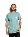 Meatfly Meatfly Herren T-Shirt Arrow Dusty Mint | Blau | Größe