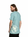 Meatfly Meatfly Herren T-Shirt Arrow Dusty Mint | Blau | Größe
