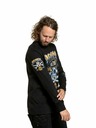 Meatfly Meatfly Herren Langarmshirt Crossbones Schwarz | Schwarz | Größe