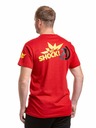 Meatfly Meatfly Herren Shirt Big Shock Teamup Dunkelrot | Rot | Größe