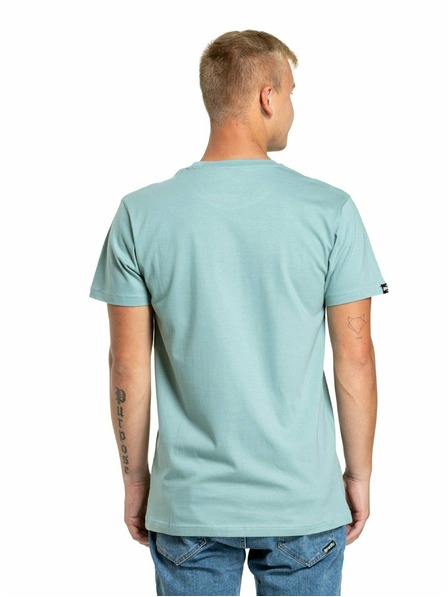 Meatfly Meatfly Herren Shirt Rele Dusty Mint | Blau | Größe