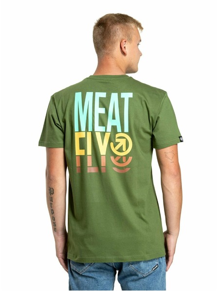 Meatfly Meatfly Herren Shirt Phase Olive | Grün | Größe