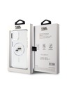 Karl Lagerfeld Karl Lagerfeld IML K&CH Heads Metallrahmen MagSafe Rückseite Hülle für iPhone 14 Transparent