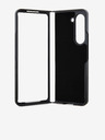 Karl Lagerfeld Karl Lagerfeld PU Saffiano Karl and Choupette NFT Rückseite Hülle für Samsung Galaxy Z Fold 5 Schwarz