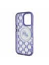 Karl Lagerfeld Karl Lagerfeld IML Monogramm K&CH Heads MagSafe Rückseite Hülle für iPhone 16 Pro Purple
