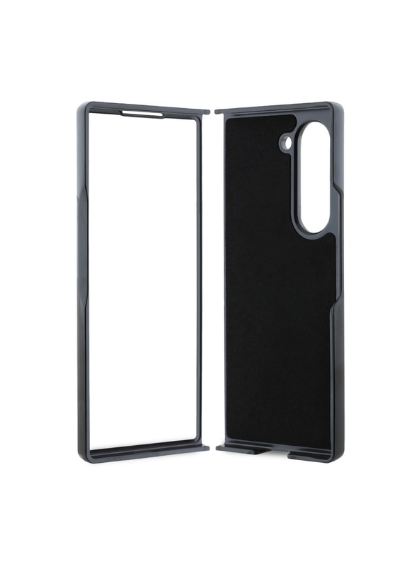 Karl Lagerfeld Karl Lagerfeld PU Saffiano Karl and Choupette Rückseite Hülle für Samsung Galaxy Z Fold 6 Black