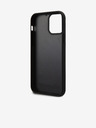 Karl Lagerfeld 3D Gummi Karl and Choupette Rückseite Hülle für iPhone 12/12 Pro Black Karl Lagerfeld