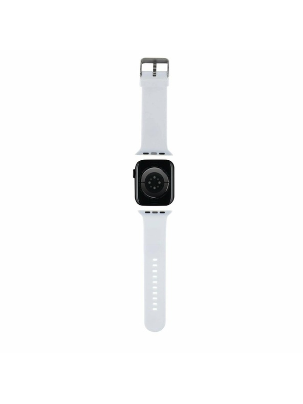 Karl Lagerfeld Karl Lagerfeld Karl and Choupette Kopf NFT Armband für Apple Watch 38/40/41 White