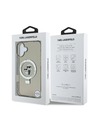 Karl Lagerfeld Karl Lagerfeld Ringständer Karl and Choupette MagSafe Rückseite Hülle für iPhone 16 Plus Black