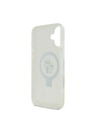 Karl Lagerfeld Karl Lagerfeld Ringständer Karl and Choupette MagSafe Rückseite Hülle für iPhone 16 Plus White