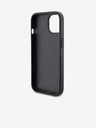 Karl Lagerfeld PU Gestepptes Muster Rückseite Hülle für iPhone 15 Black Karl Lagerfeld
