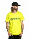 Meatfly Meatfly Herren-T-Shirt MF Logo Safety Yellow | Gelb | Größe