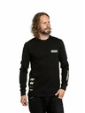 Meatfly Meatfly Herren Langarm-T-Shirt Appex Schwarz