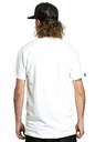 Meatfly Meatfly Herren T-Shirt Joe Weiß/Schwarz | Schwarz | Größe S | 100% Baumwolle
