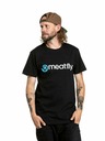 Meatfly Meatfly Herren T-Shirt Joe Grau/Schwarz | Schwarz | Größe S | 100% Baumwolle