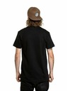 Meatfly Meatfly Herren T-Shirt Joe Grau/Schwarz | Schwarz | Größe S | 100% Baumwolle