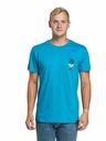 Meatfly Meatfly Herren T-Shirt Phase Ocean Blue | Blau | Größe