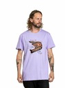 Meatfly Meatfly Herren T-Shirt Fullface Dusty Purple | Lila | Größe