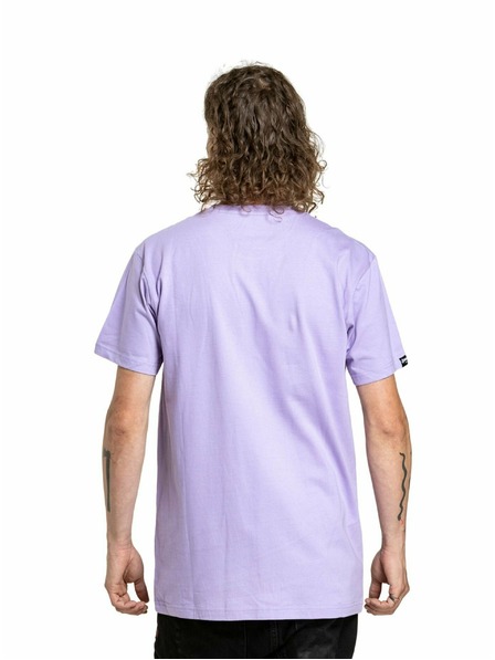 Meatfly Meatfly Herren T-Shirt Fullface Dusty Purple | Lila | Größe