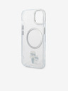 Karl Lagerfeld Karl Lagerfeld IML Karl and Choupette NFT MagSafe Rückseite Hülle für iPhone 14 Transparent