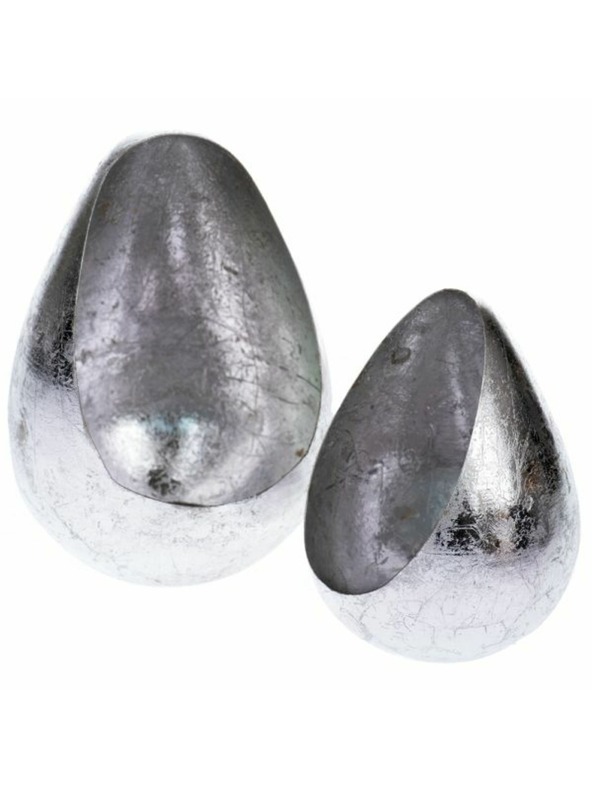 Casa de Engel Kerzenhalter aus Metall - 2er-Set, 1/8